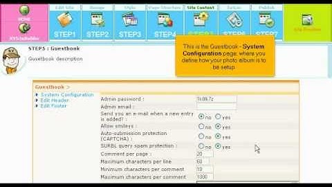 WebHosting Break Presents:Creating a Guestbook in RVSitebuilder
