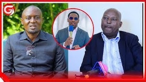 UBUNGE WATAJWA SAKATA la MAKONDA na GAMBO - "GAMBO AAMBIWA ATULIZE PRESHA - KIVULI KISIMTISHE"...