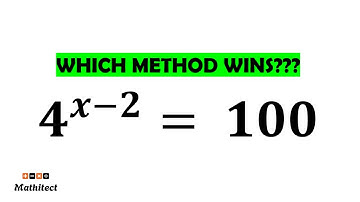 This Exponential Equation Has 2 Perfect Answers (Which is Best?)