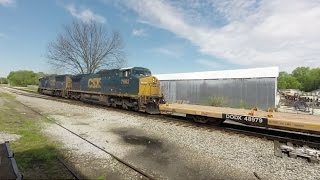 Military Flatcar Train - CSX 4701, 7662