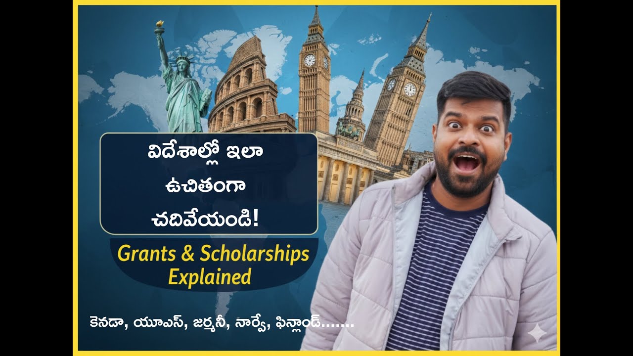 Study Abroad for FREE in 2026! 🎓 | USA, Europe & Canada Scholarships Explained