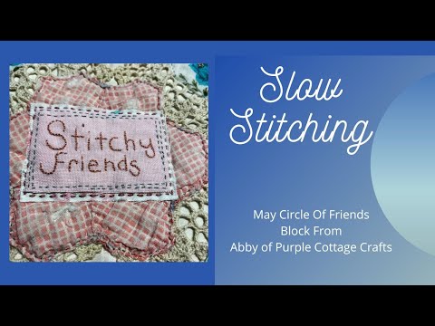 May Circle of Friends Video from Abby of Purple Cottage Crafts