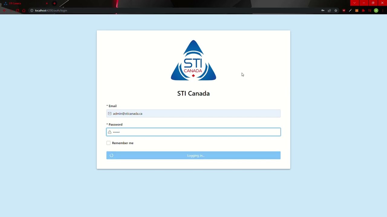 STI Canada   Demo Part 1