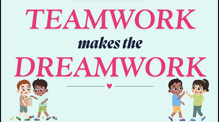 🤝 "Teamwork Makes the Dream Work" - A Song for Kids About Teamwork! 🤝