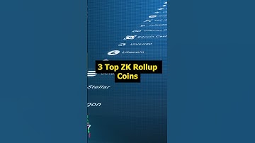 What is ZKsync and Top 3 Zk-Rollup Coin? #shorts