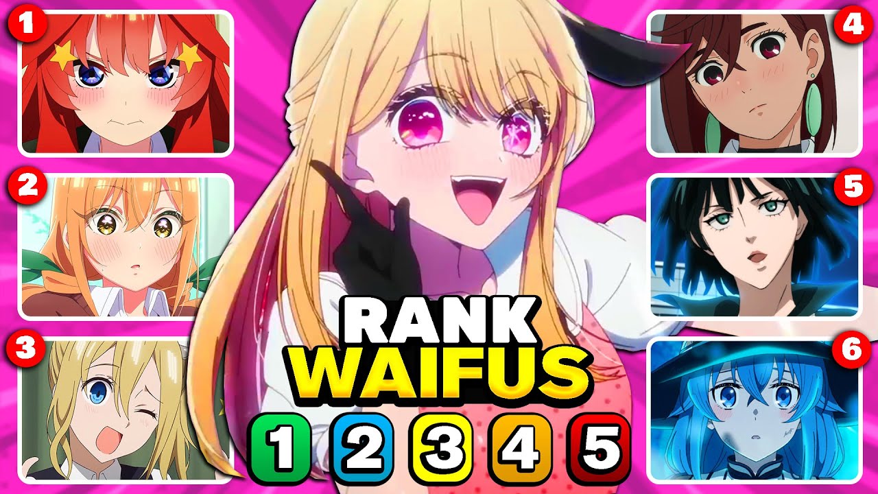 Rank The ANIME WAIFU Without Knowing The Next One! 🔥 Blind Ranking!