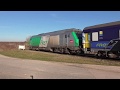 BB 75116 et petit train militaire pour le camp de Mailly