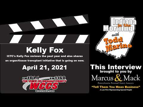 Indiana in the Morning Interview: Kelly Fox (4-21-21)