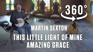 Martin Sexton Ukulele Mashup in an old Adirondack church in 360