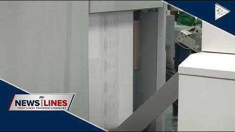 COMELEC: 38-M ballots so far printed for May elections