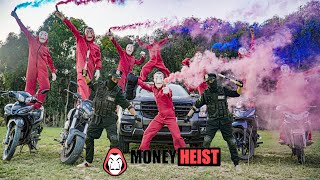 PARKOUR MONEY HEIST vs POLICE LIVE ACTION 1 ( BELLA CIAO REMIX )