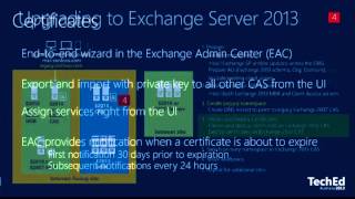 Exchange Server 2013 Upgrade and Coexistence
