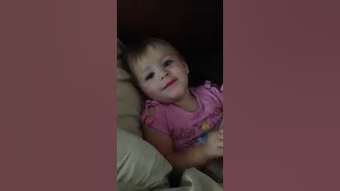 Lili saying Ni hao! Hi in Chinese