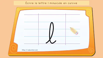 Comment ecrit la lettre L ?