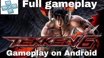 "Tekken 6 PPSSPP Android Gameplay | Ultra HD Graphics 😱🔥"(m.n.g gaming)