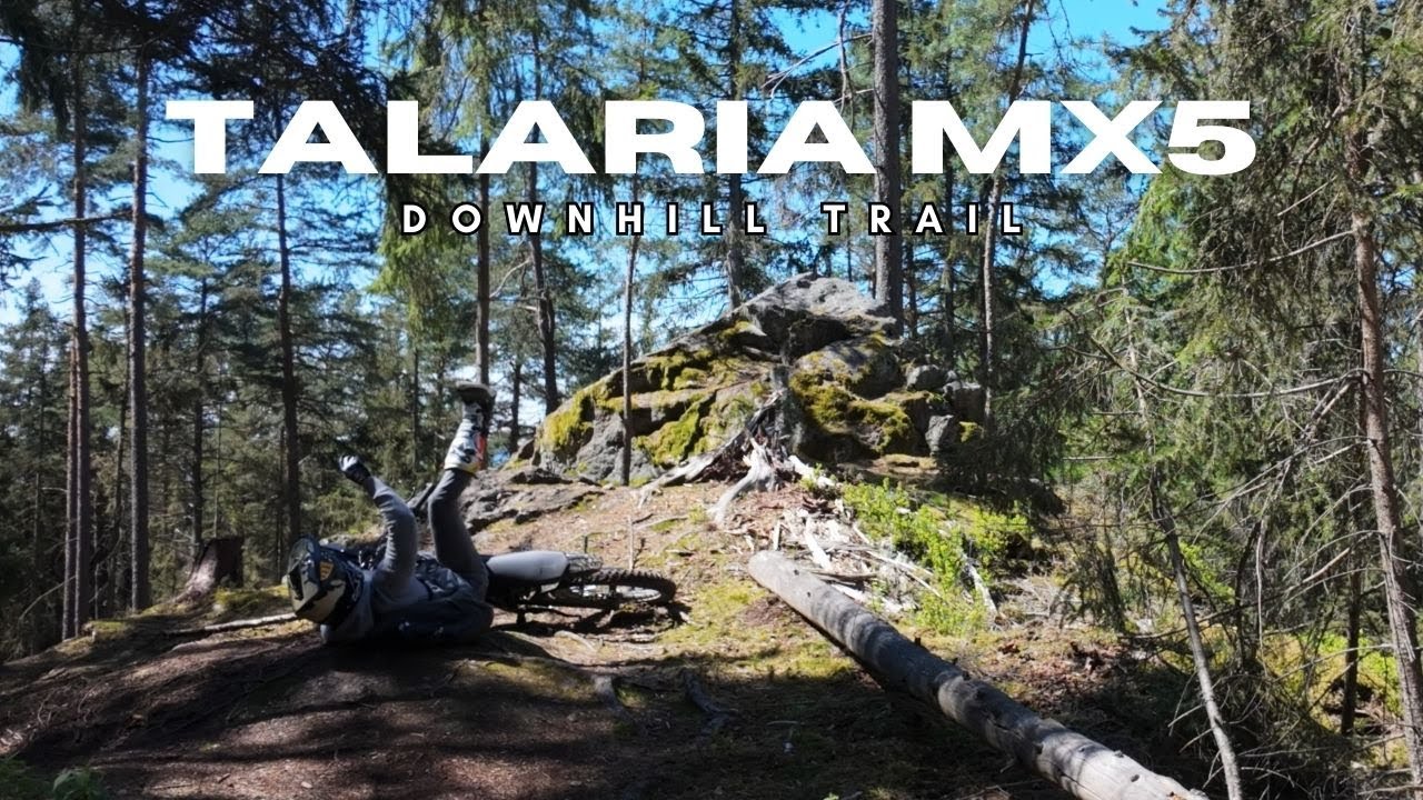 Talaria MX5 Offroad - durch Zufall einen mega Downhill Trail gefunden & crashed