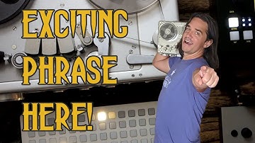 Korg Volca Keys and Nagra 4.2 sound AMAZING!