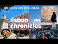 a relaxed weekend vlog 🌻 solo exploring, doing chores & studying portuguese | lisbon chronicles