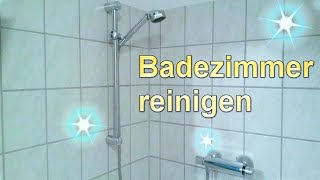 Badezimmer Putztrick - Bad Mühelos Sauber Machen - Lifehack Bad Reinigen - Dusche Putzen