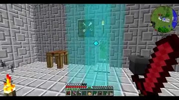 Minecraft FTB Direwolf20 1.7.10 Ep 5 Auto Smelting Setup