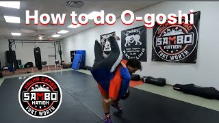 How to do O-goshi with Sambo Nation Fort Worth Athlete Jaffar Ayad
