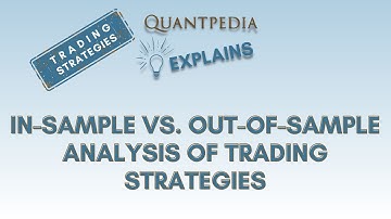 In-Sample vs Out-Of-Sample Analysis of Trading Strategies - Quantpedia Explains (Trading Strategies)