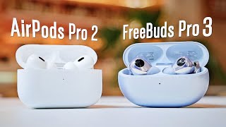 华为FreeBuds Pro 3对比AirPods Pro 2，这次能遥遥领先吗？