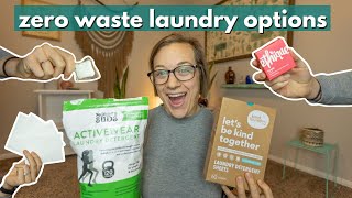 WHICH ZERO WASTE LAUNDRY DETERGENT IS BEST? The ultimate low waste laundry detergent review