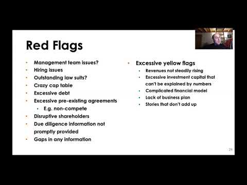 Due Diligence: Legal, Risks, Red Flags