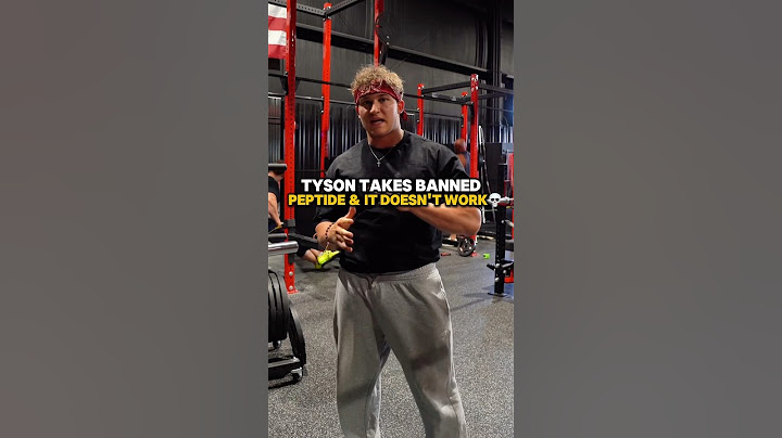 Tyson Finally Takes Banned Peptide BPC-157 🤣