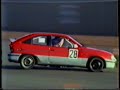 Rallye - Int. DMV Herbstfahrt 1989 Berlin - Rundkurs Flughafen Gatow Airport - Opel Kadett GSI 16 V