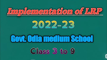 Implementation of LRP 2022-23 /Learning Recovery Program in Govt School #lrp #implementation #school