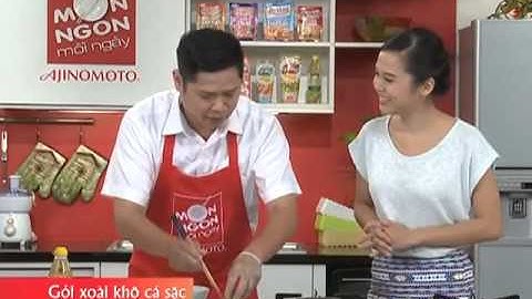 Món "Gỏi xoài khô cá sặc" - Món Ngon Mỗi Ngày.