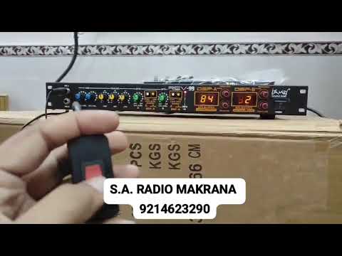 Hamid Soundkraft REV 99 BEST ECHO LONG DELAY SHORT DELAY REVERB MULTY EFFECT PROCESSOR 