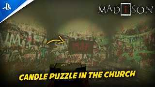 MADiSON | How To Solve The Candle Puzzle in The Church screenshot 4
