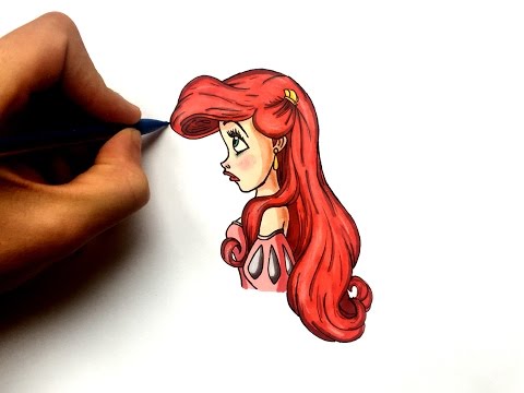 Video: Wie Zeichnet Man Ariel
