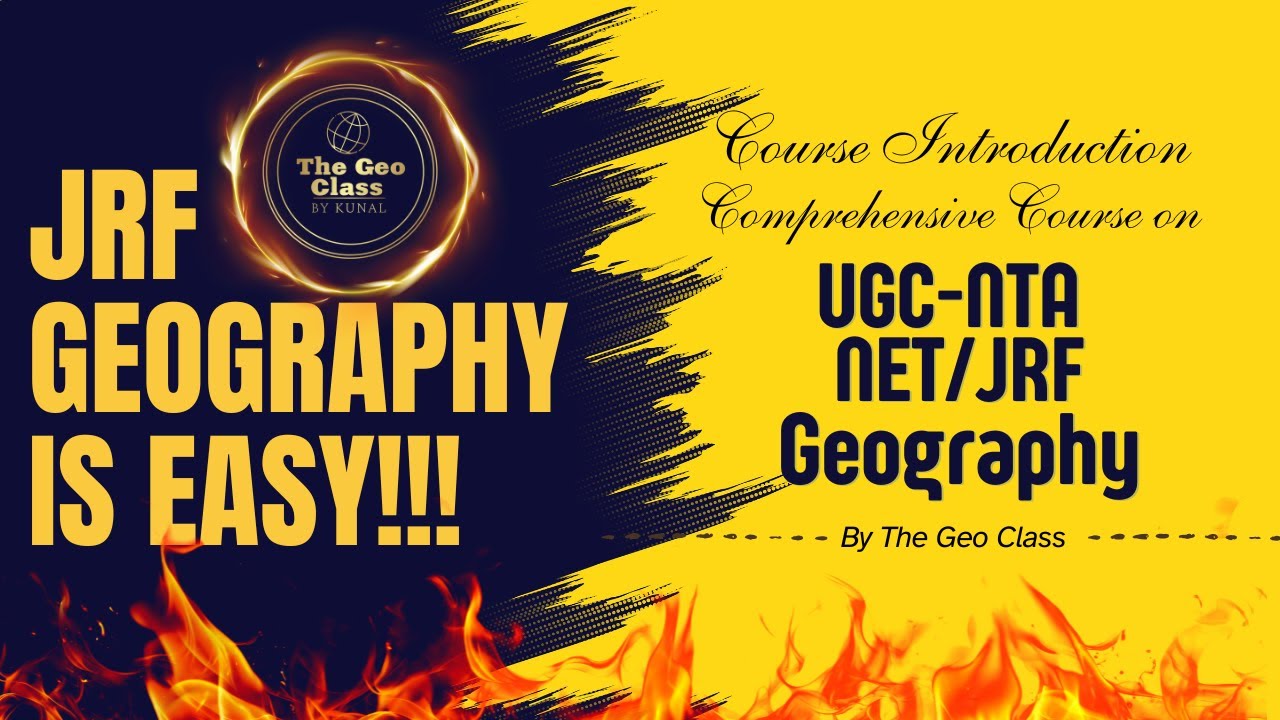 Simplifying UGC NET Geography | Crack UGC NET JRF Geography | New ...