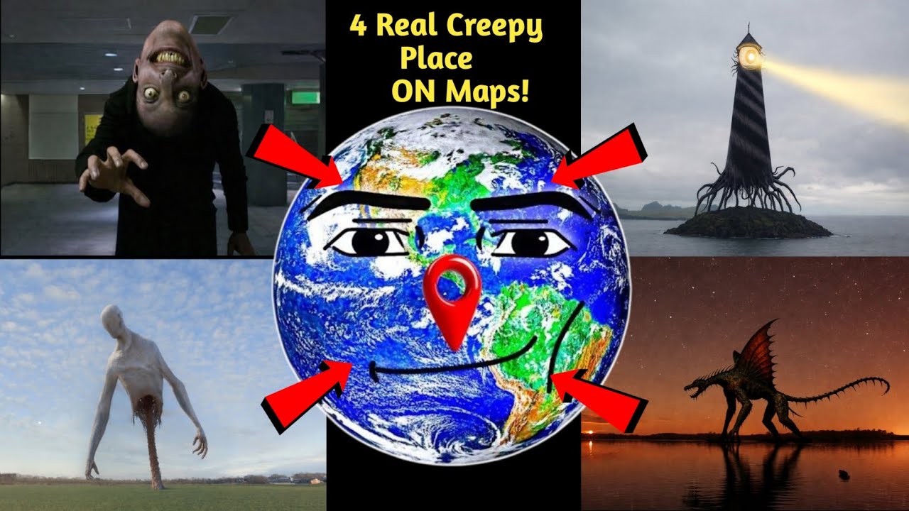 REAL CREEPY PLACE ON GOOGLE MAP AND GOOGLE EARTH 