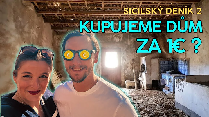 KUPUJEME SI DŮM ZA 1 EURO NA SICÍLII?