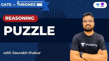 Reasoning Puzzle | General Aptitude | By Saurabh Thakur