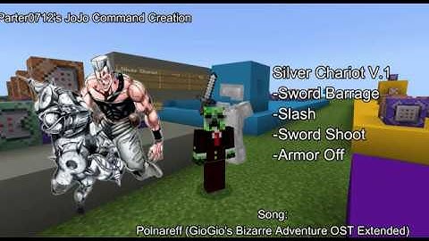 JoJo Stand Showcase MCPE/MCBE-Silver Chariot V.1