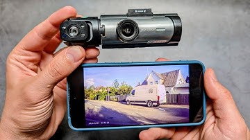 Test de qualité vidéo de la caméra embarquée la moins chère – Caméra embarquée double caméra de T...