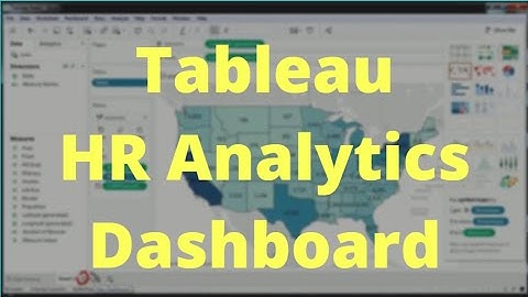 Tableau HR Analytics KPI Dashboard Design Tutorial | Tableau Dashboard Tutorial