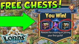 Lords Mobile - How to get Free Chests and Boosts (No Hack/Cheat) screenshot 5