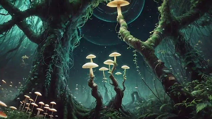 Universal Natural Patterns Music Visualizer Music Video New 2024 Scoka - Night Scope 4K HD