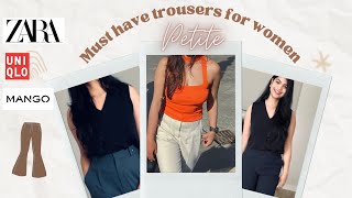 Must have trousers for women latest 2024 |wardrobe essentials