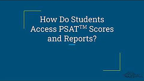 Using Your PSAT 8/9 Scores