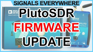 Adalm Pluto SDR Tutorial: Firmware Update