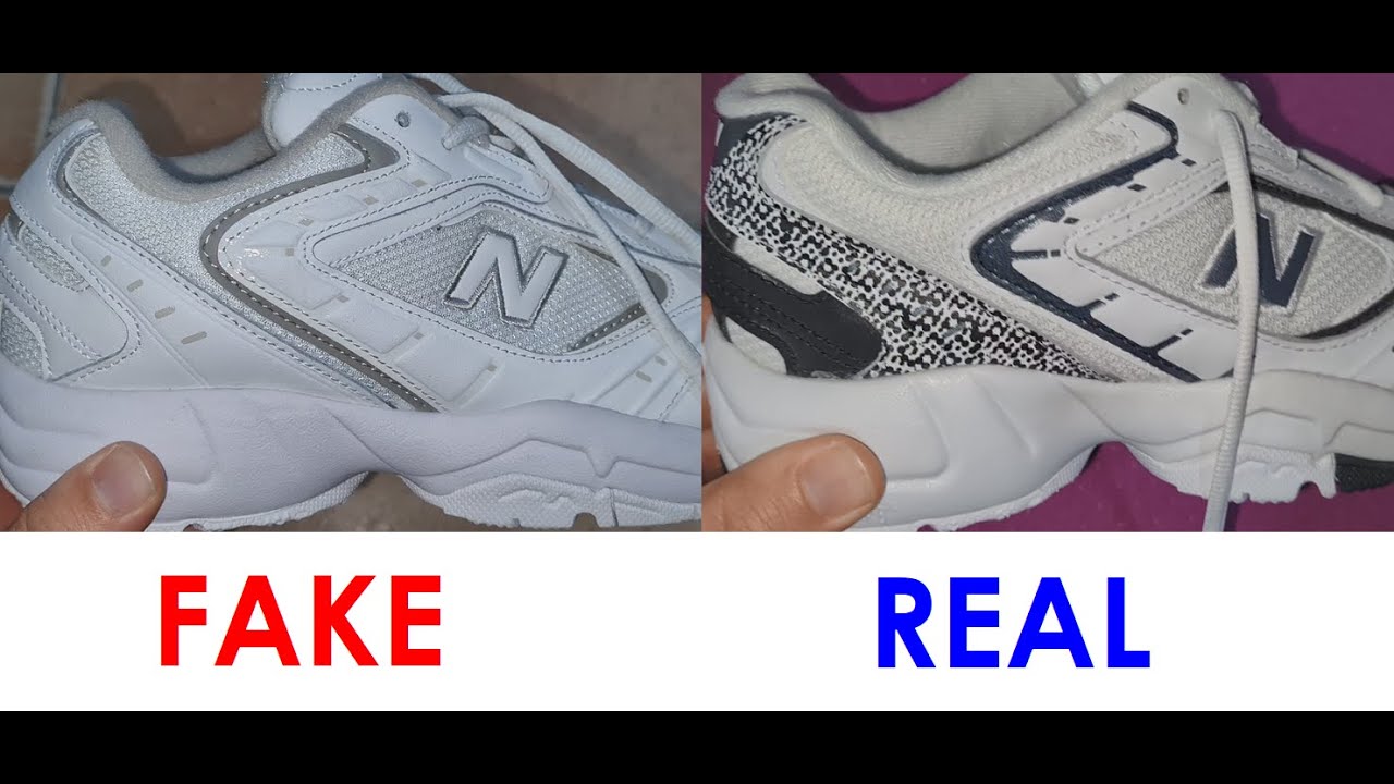 New Balance 452 sneakers real vs fake. How to spot fake New Balance ...