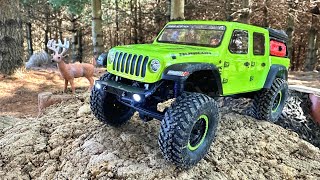 NEW Course DOUBLED in SIZE! - Axial SCX24 Jeep Gladiator!!!
